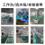 鹿色台垫绿色胶皮实验室维修桌垫无异味耐磨工作台垫PVC胶皮板 (整卷)0.8米*10米*2mm