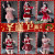 圣诞装情趣战衣节服装表演新年派对服性感兔女郎cos女装御姐抹胸 S16红色 M