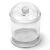 玻璃标本瓶实验室加厚病理标本缸透明密封样品展示瓶储物罐 60*180mm约410ml华鸥