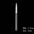 木雕根雕电动雕刻刀划线刀画线刀剑型尖刀电动刀头铣刀打胚工具 2.35*2.35mm【刃径*柄径】