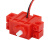 适用 可编程积木舵机microbit伺服电机DIY小车微型十字输 红色积木电机