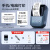 B1二手手机标签打印机便携式小型蓝牙热敏电脑店保维修信息规格型 款B1湖蓝+送1卷40*60-125张白色 官方标配