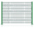 青佤 桃型柱防护栏 隔离网 栅栏护栏网 铁丝安全网 1.8m高*2.5m长*5.0mm粗