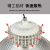 上海亚明LED工矿灯工厂房仓库车间球场室内照明吊灯100/200/300W 纳米工矿灯-200w（送灯杆+吸盘