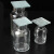定制集气瓶 气体收集瓶带毛玻璃片化学实验收集气体教学实验器材5 集气瓶125ml