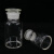 赫思迪格 玻璃广口试剂瓶 实验室 加厚密封大口玻璃采样瓶  透明60ml HHW-101