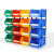 加厚组合式零件盒背挂式储物盒螺丝收纳盒货架分类收纳盒组立式零件盒子 加厚款340x200x155mm