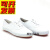 小白鞋白力士鞋白网球鞋白球鞋系带工作鞋结实耐用软底 单位双 #36