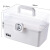 海斯迪克 HKCL-702 药品收纳箱存储便捷大容量手提急救箱医药箱 白色39*21.5*26.5cm