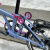适用于扶摇 H&H 适用brompton小布折叠自行车配件改装铝合金座杆坐管夹 炫彩