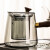 完壮乌金石茶盘茶具整套家用自动上水烧水壶茶台一体式煮茶器套装 1件 送白色竹制一体茶盘+蒸茶壶