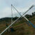 立杆机抱杆拔杆 水泥电杆人字型 三角形 独角铝合金加强型8-15米 15米杆三角形(120*4mm)