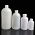 塑料瓶 HDPE广口瓶 样品瓶 塑料白小口瓶 样品分装液体留样瓶 带 小口[带刻度带内盖]1000mL