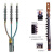 Ancxin 电力电缆 35KV 三芯电缆冷缩终端 冷缩式终端加长管PST-7686