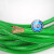 绿钢丝绳包塑葡萄架遮阳网搭大棚牵引百香果猕猴桃细软晾衣绳 6毫米粗一盘20公斤约260米12卡头