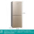 西门子(SIEMENS) 265升 双门冰箱 节能小型电冰箱 内显 电脑温控（浅金色） BCD-265(KG28EV2S0C)