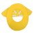 千奇梦适用于太阳能风扇安全帽夏季遮阳板宽边大沿帽遮阳防晒防雨劳保安 黄色遮阳板