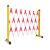 飞尔（FLYER）安全电力施工可移动折叠防护栏绝缘伸围挡 玻璃钢管式绝缘伸缩围栏 红白1.2x2.5米