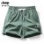 吉普（JEEP）男士短裤夏季薄款宽松休闲三分裤健身速干透气 军绿黑色两件装更优惠 S8595斤