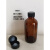 波士顿棕色小口密封玻璃瓶避光化学试剂瓶茶色分装小瓶带盖密封罐 120ml()