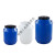 沁度加厚50L升圆桶25公斤圆桶30l升级水桶 25kg废液塑料桶25L 50L蓝圆级厚
