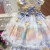 超超鸭（CHAOCHAOYA）童装裙子女童夏季薄款生日礼服公主裙儿童连衣裙中大童礼服 紫色 110码建议100-110cm4-5岁