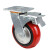 BGA-5 重型聚氨酯脚轮 耐磨PU工业轮子 手推车平板车脚轮 6寸单 3寸单轮(升级款)
