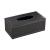 兰诗 FW2255 酒店皮质纸巾盒欧式创意餐厅纸抽盒办公室简约餐巾纸盒  黑色