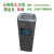 定制不锈钢垃圾桶电梯口分类垃圾筒商用走廊公共场所丽格烟灰桶 黑金正方形单桶
