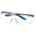 霍尼韦尔300111护目镜S300灰色镜片防风沙防尘防骑行防护安全眼镜 300100护目镜+眼镜袋+眼镜布