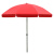 蓓尔蓝 JXA0120 户外遮阳伞 双层遮阳伞大型广告雨伞 红色2.8米三层伞架双层银胶涂层