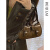 酷奇袋鼠（KUQIDAISHU）美拉德腋下包包女士2023新款秋冬高级感小众设计师单肩通勤包 咖色 加购享优先发货