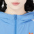 安德玛（UNDERARMOUR）女装 夏季运动服跑步健身训练舒适透气时尚休闲梭织连帽夹克外套 1368356-488 S