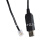FT232RL RS485转USB RJ11 RJ12 VFD通讯PLC变频器系列线 台达VFD系列 5m