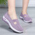 新款老北京布鞋女网鞋透气夏季网面鞋中老年健步鞋软底防滑妈妈鞋 X718-正紫色 38