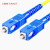 三春雨 SC-SC 电信级光纤跳线尾纤光缆单0纤单模SC转SC 3米