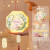 陶的传人（DIY Ceramics's  Successor）过年灯笼diy春节儿童手工材料包发光古风花灯全套十二生肖pvc灯笼 新年pvc灯笼羊年大吉 单个