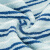 双灯毛巾新疆棉纯棉洗脸巾古韵条纹成人面巾 74×34cm 棕/蓝2条装 105g