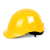 君御 安全帽 固安捷1532欧式透气安全盔 建筑工程劳保电工ABS头盔 黄色