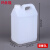 玛仕福 塑料桶提手方桶包装塑料化工桶加厚容器桶高密封性带盖水桶酒桶2L