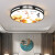 欧普锐普新中式主卧室灯2024年新款灯具大全餐厅房间灯led吸顶灯 家和富贵40cm三色