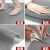 防滑垫PVC塑料地毯卫生间厨房浴室隔水地垫大面积商用s型防滑地垫 耐磨型加厚5.5毫米】红色 60X30【厘米】