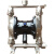 佐痕 气动隔膜泵QBY不锈钢铝合金铸铁防腐蚀耐酸碱化工泵泥浆污水泵剪板QBY1 QBY-40铸铁（F46膜片） 