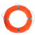国瑞信德成人救生圈船用救生浮圈实心游泳泡沫圈 救生圈-成人橙色包布泡沫款
