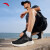 安踏（ANTA）一体飞织轻质跑步鞋男士夏季休闲运动鞋男鞋 黑-1 9.5(男43)