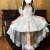 蒂洛缇娜白糖少女新品设计Lolita洋装jsk吊带连衣裙夏装 白色jsk S