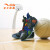 安踏儿童篮球鞋男童鞋子皮网面透气运动鞋高帮耐磨防滑中大童训练球鞋 312321102-4 33码 （20.5cm）