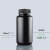 黑色塑料瓶125/250/500/1000ml大口窄口HDPE密封液体罐样品储存瓶 大口 250ml