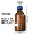 蓝盖试剂瓶50 100 250 500 1000ml螺纹口玻璃丝口瓶样品瓶刻度 1000ml棕色（无标）