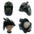 嘉博森全自动电焊变光面罩头戴式新型防护罩脸部烧轻便氩弧焊工焊接 变光1套20保护片